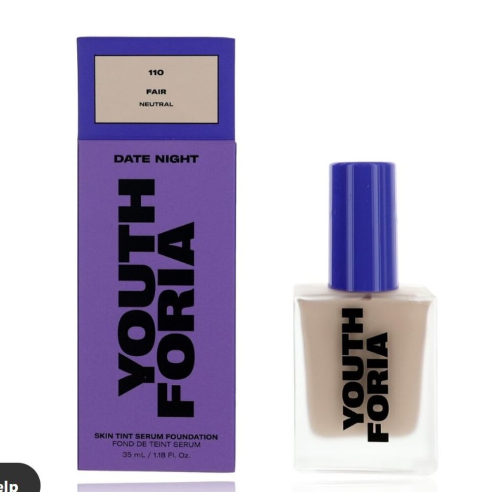 Date night by Youthforia Skin Tint Serum Foundation